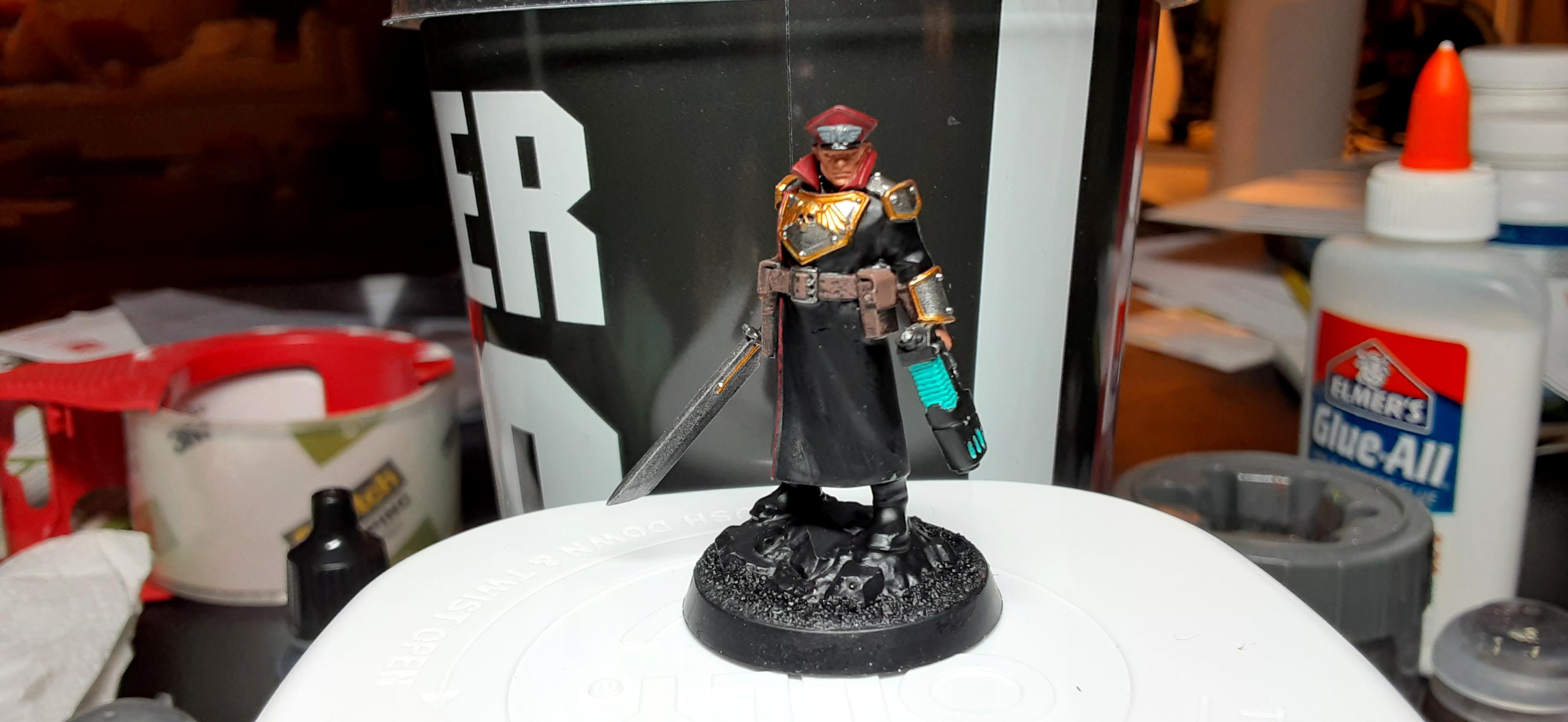 Astra Militarum Commissar Imperial Guard Warhammer 40000 Gallery Dakkadakka 6095